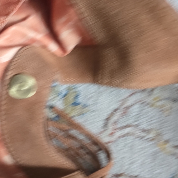 Lucky Brand Brown Suede Fringe Hobo Bag NWT - Picture 11 of 13